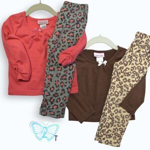 2T Little Lass Animal Print 5pc Lot